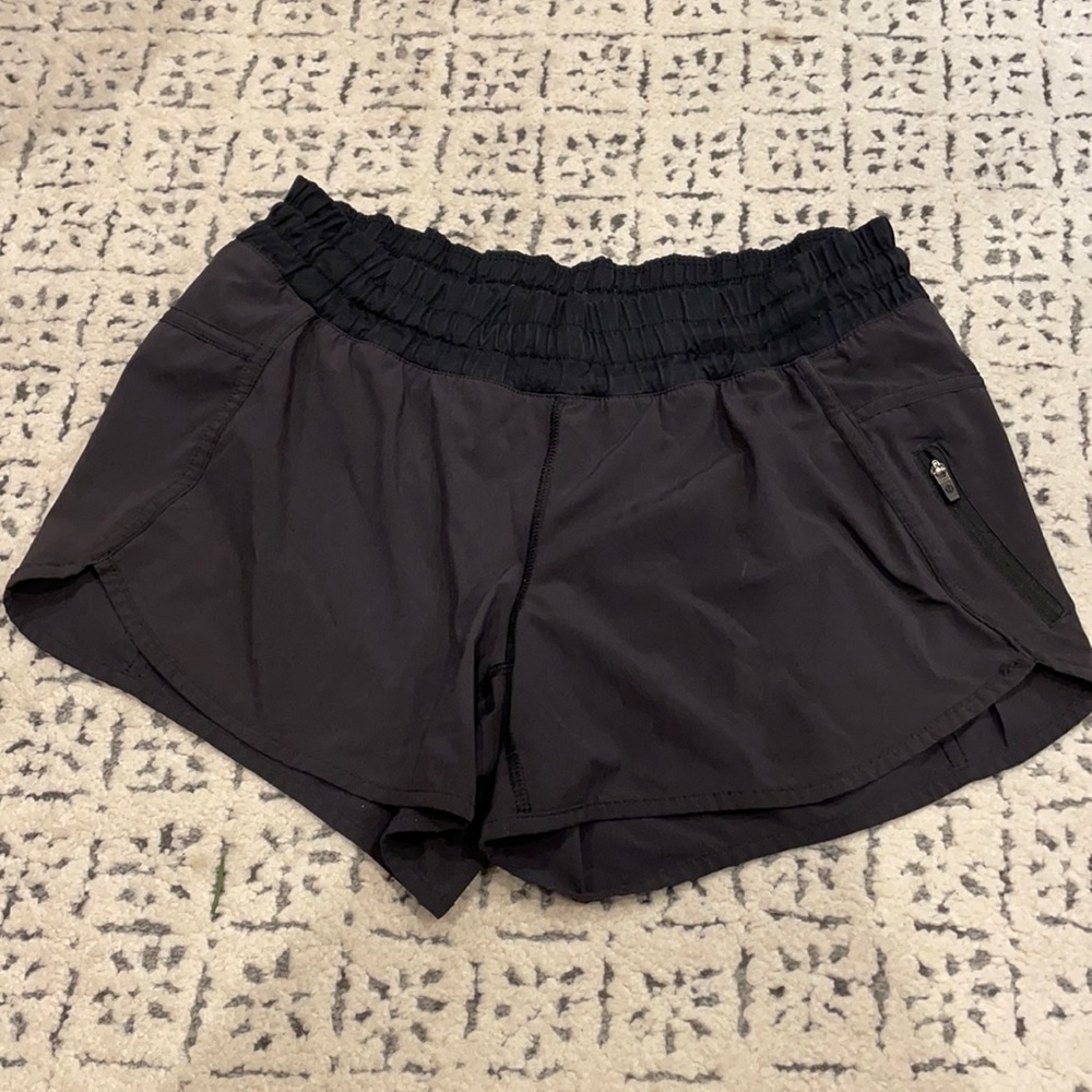 Black lululemon shorts